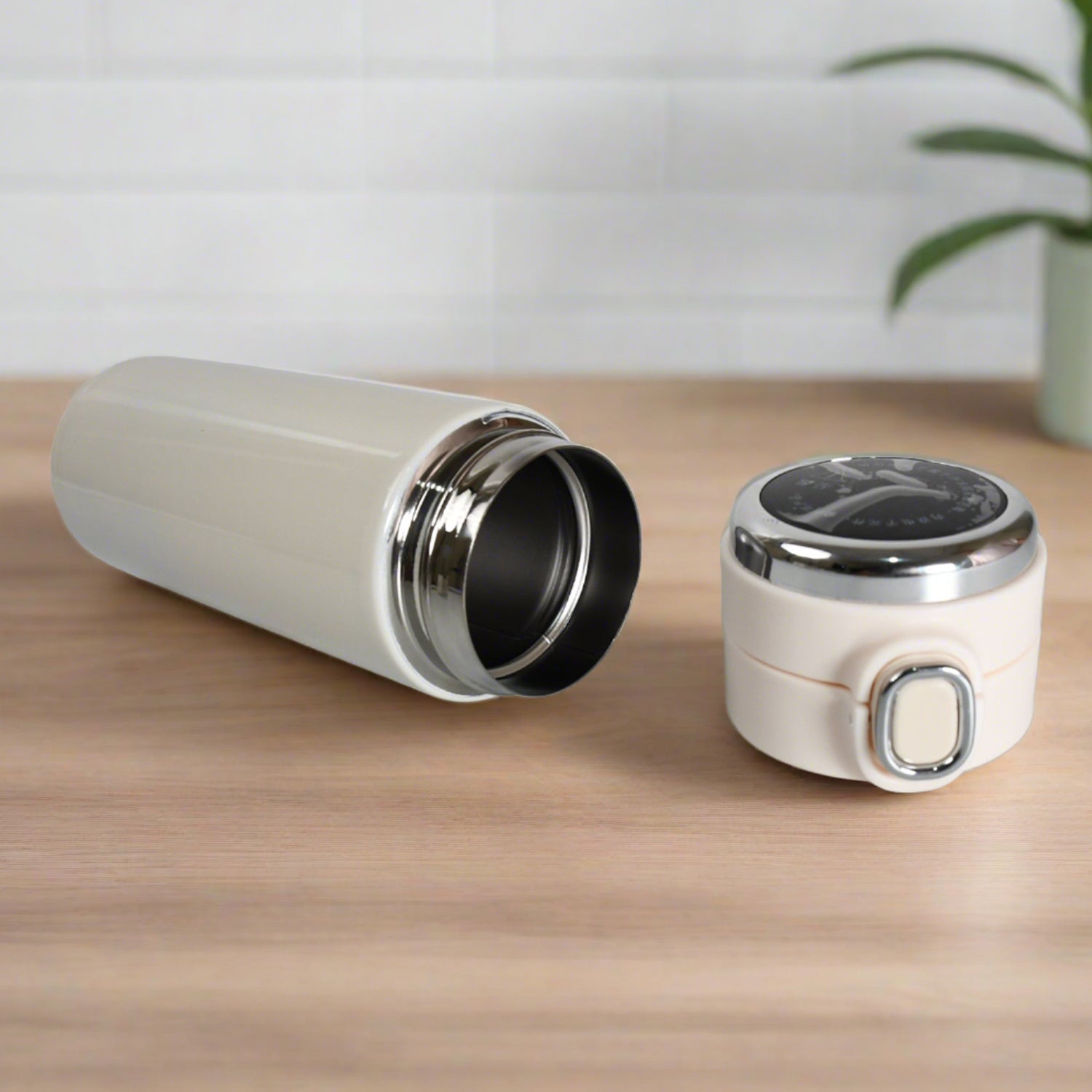Smart Vacuum Insulated Water Bottle with LED Temperature Display, Cold & Hot | Leak Proof | Office Bottle | Gym | Home | Kitchen | Hiking | Trekking | Travel Bottle  (Mix Color & Design / 320 ML) travel sahayak