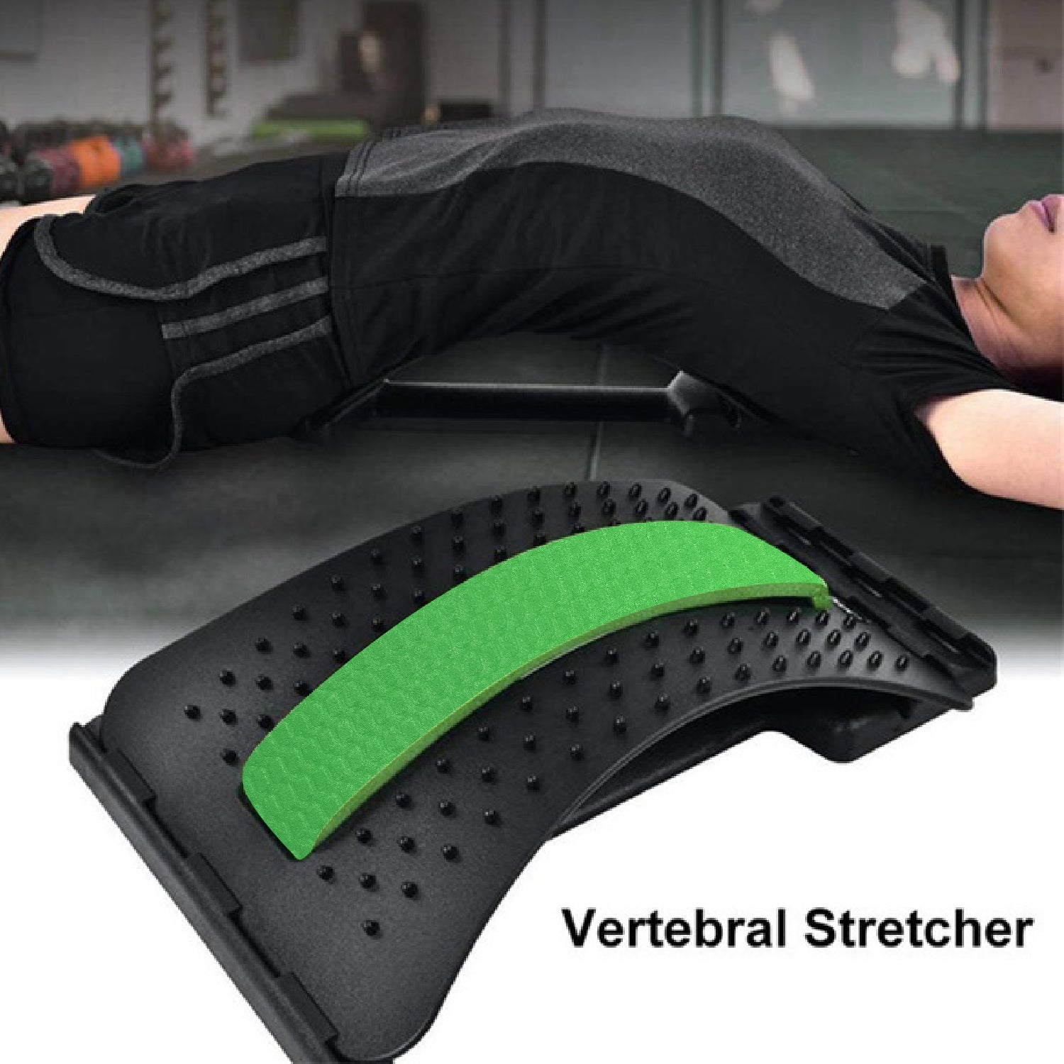 Multi-Level Back Stretcher Posture Corrector Device For Back Pain Relief Variety Bazaar