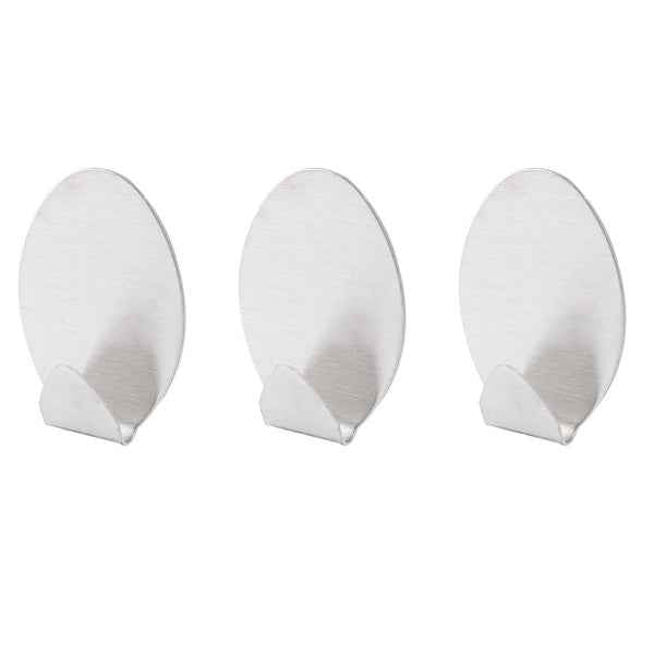 Multipurpose Stainless Steel Adhesive Hooks