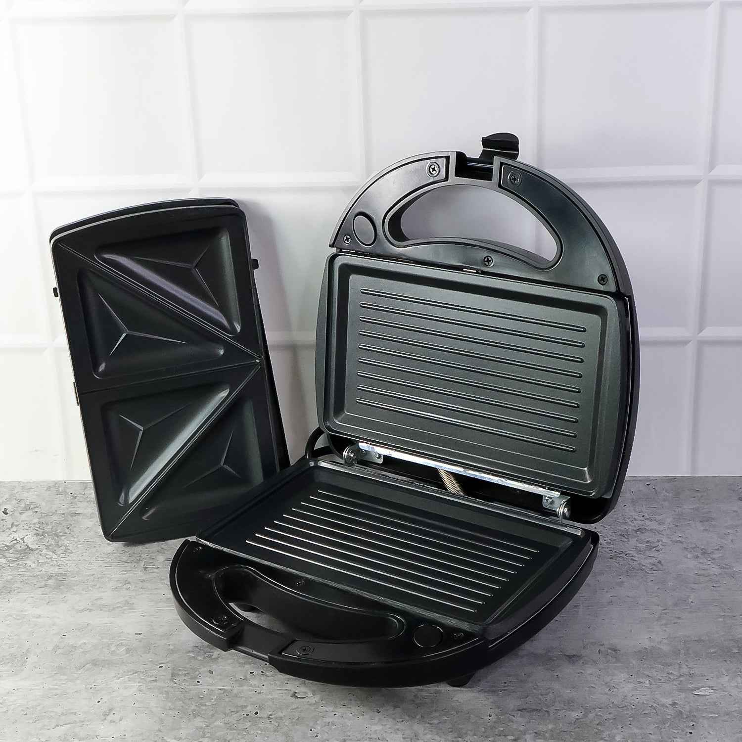 Orbit Sandwich Maker With Interchangeable Plates (800w  1 Pc)