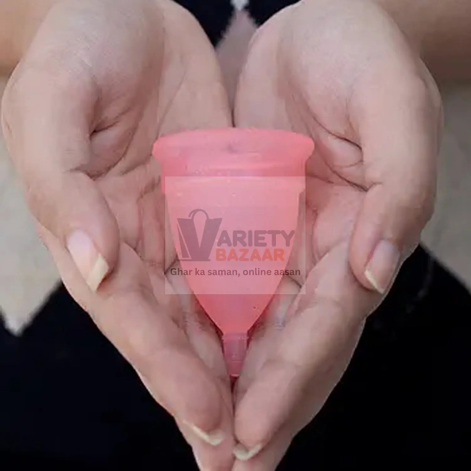 6112B REUSABLE MENSTRUAL CUP USED BY WOMEN AND GIRLS DURING THE TIME OF THEIR MENSTRUAL CYCLE Travel Sahayak