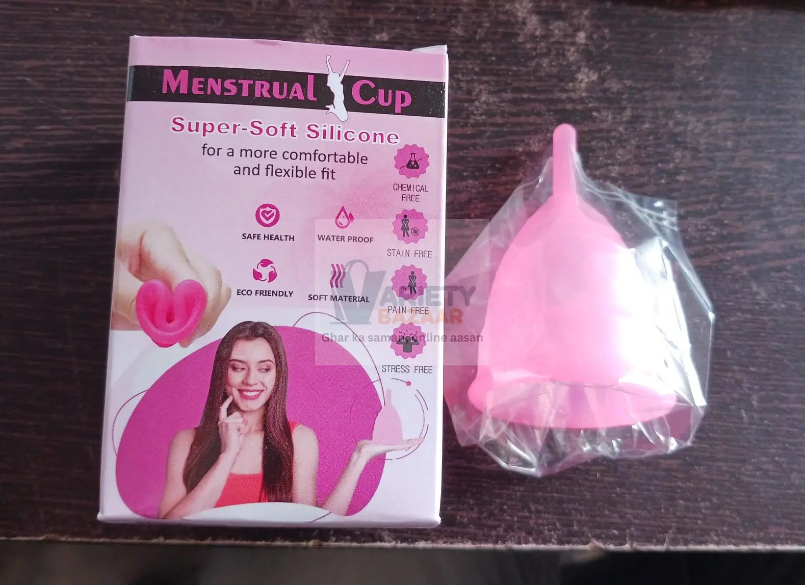 6112B REUSABLE MENSTRUAL CUP USED BY WOMEN AND GIRLS DURING THE TIME OF THEIR MENSTRUAL CYCLE Travel Sahayak