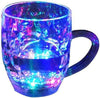 619 Led Glass Cup (Rainbow Color)