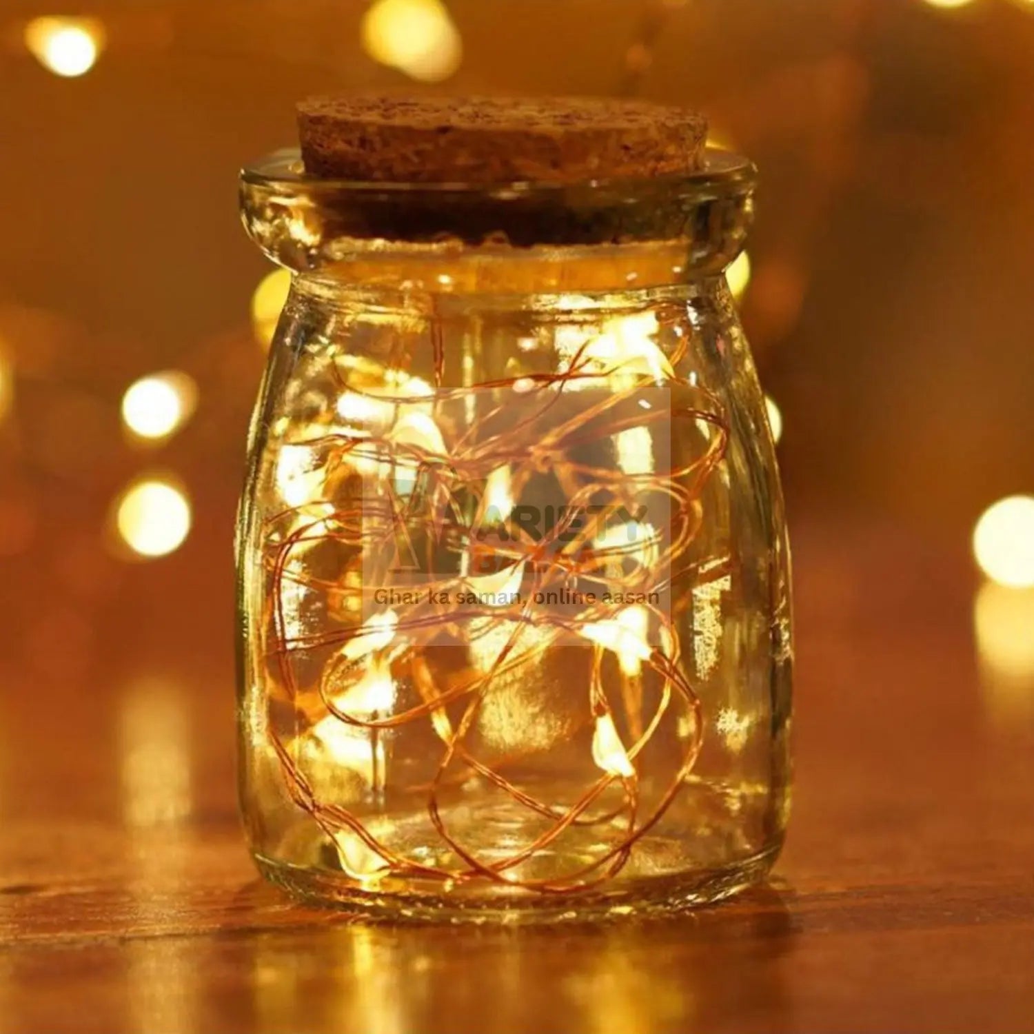 6437 20 LED Wine Bottle Cork Lights Copper Wire String Lights, Battery Powered /  Wine Bottle Fairy Lights Bottle Travel Sahayak