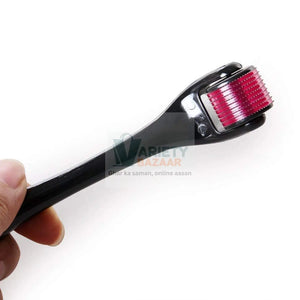 6601 Derma Roller Anti Ageing and Facial Scrubs & Polishes Scar Removal Hair Regrowth (0.75mm) Travel Sahayak