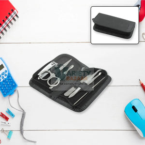 6843 Nail Scissors Professional Nail Clippers Kit Manicure Set 6 Pieces Top Grade Stainless Steel Grooming Kit With Travel Case For Travel Or Home Manicure Set (6 Pc Set) Travel Sahayak