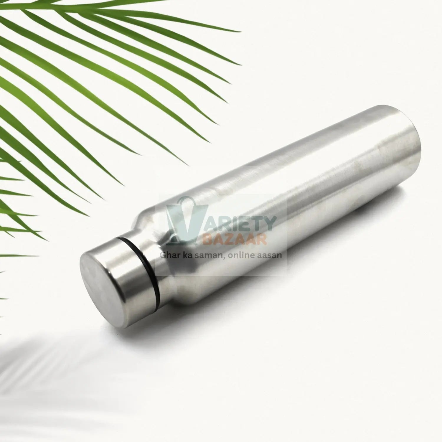 6861 Stainless Steel Water Bottle, Fridge Water Bottle, Stainless Steel Water Bottle Leak Proof, Rust Proof, Hot & Cold Drinks, Gym Sipper BPA Free Food Grade Quality Silver Color, Steel fridge Bottle For office/Gym/School 1000Ml Travel Sahayak