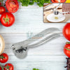 7025 GARLIC PRESS ALL ALUMINUM EASY TO USE WITH LIGHT WEIGHT WITHOUT DIFFICULTY COOKING BAKING, KITCHEN TOOL, DISHWAHER SAFE (1 Pc) Travel Sahayak