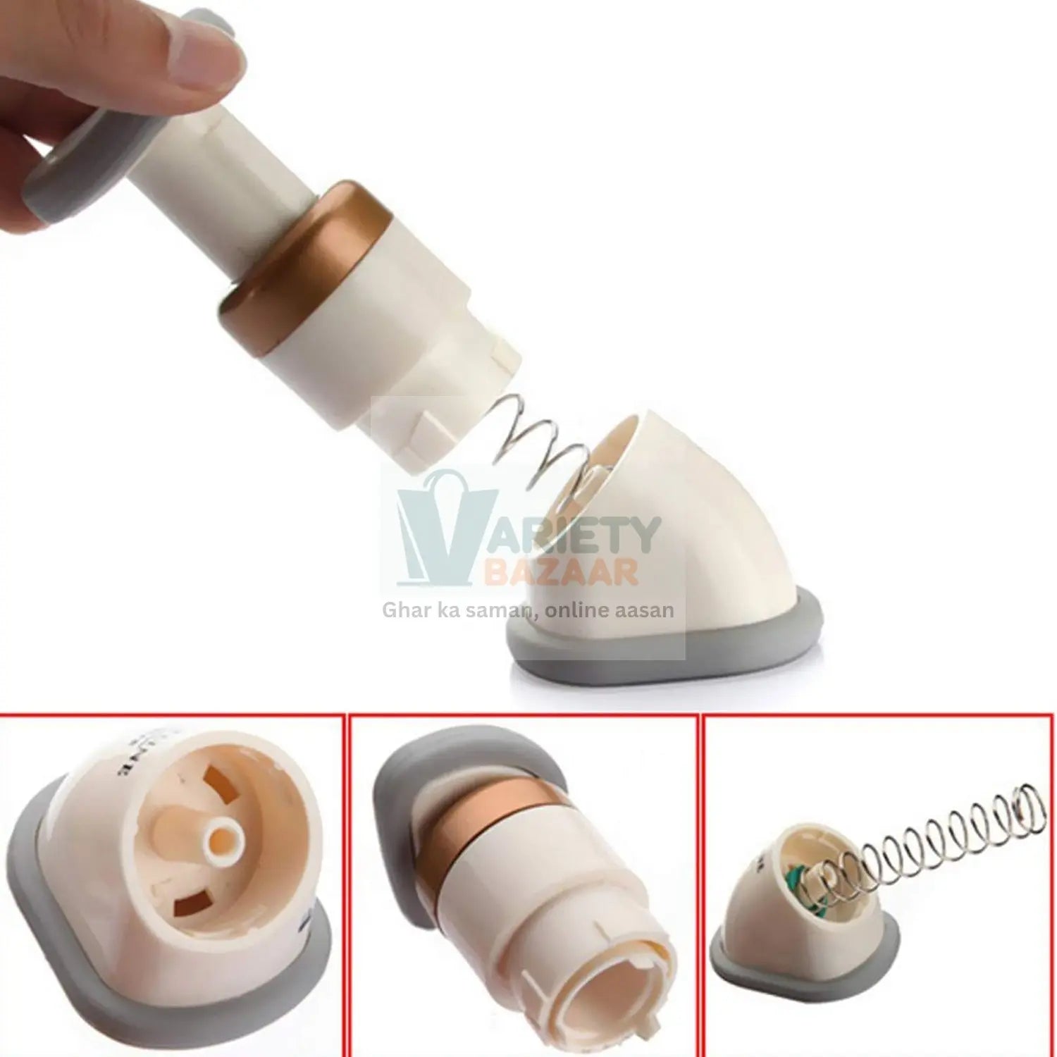 7329 Massager for Men Women Double Chin Up Neckline Slimmer Machine and jawline Exerciser Tool with Neck Slimming Rubber & Chinfat Reducer Exerciser (1 Pc) Travel Sahayak