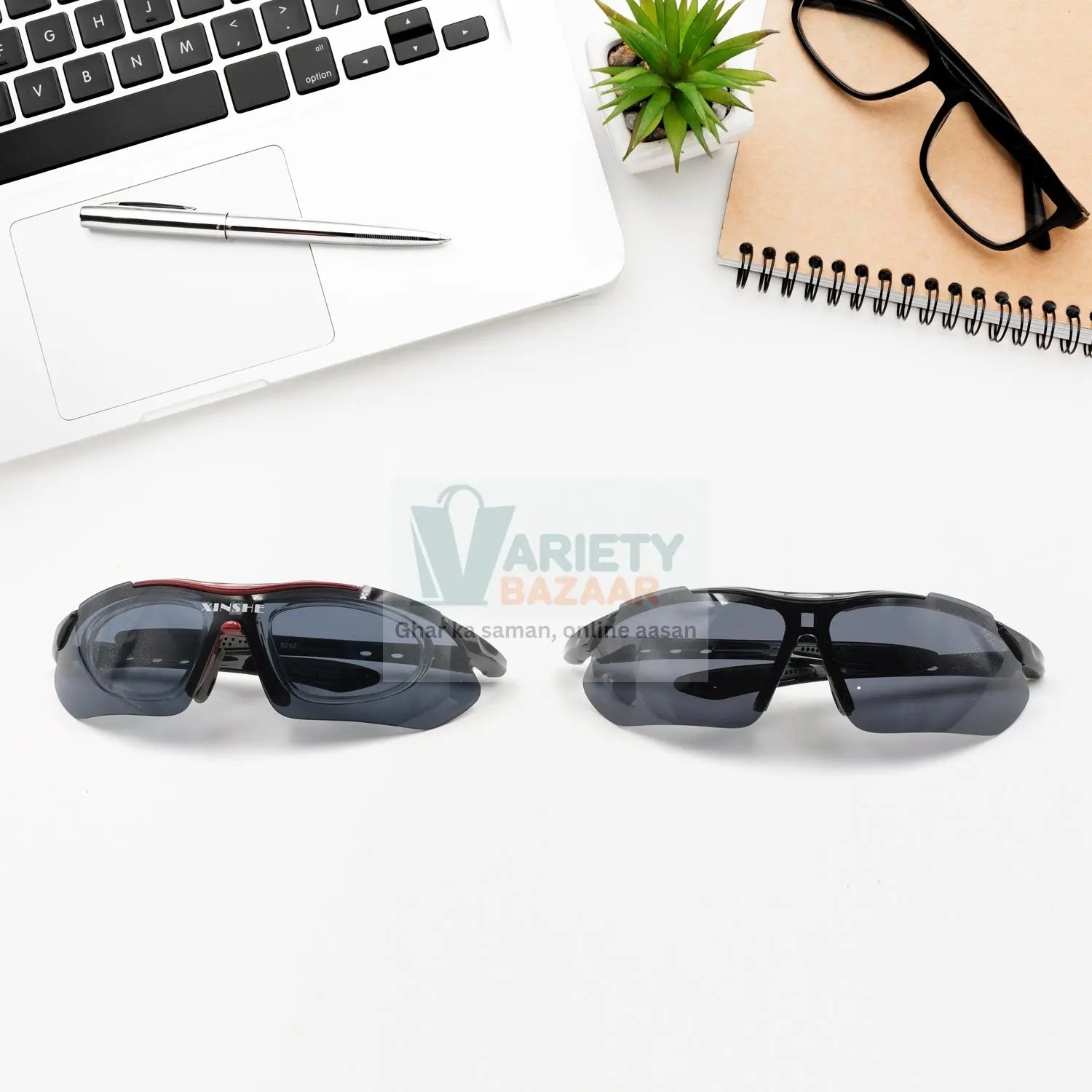 7767 Sports Sunglasses, UV 400 Protection Glasses, Lenses, goggles, suitable For Men And Women Running, cycling, fishing, golf (Mix Design 1 pc) Travel Sahayak