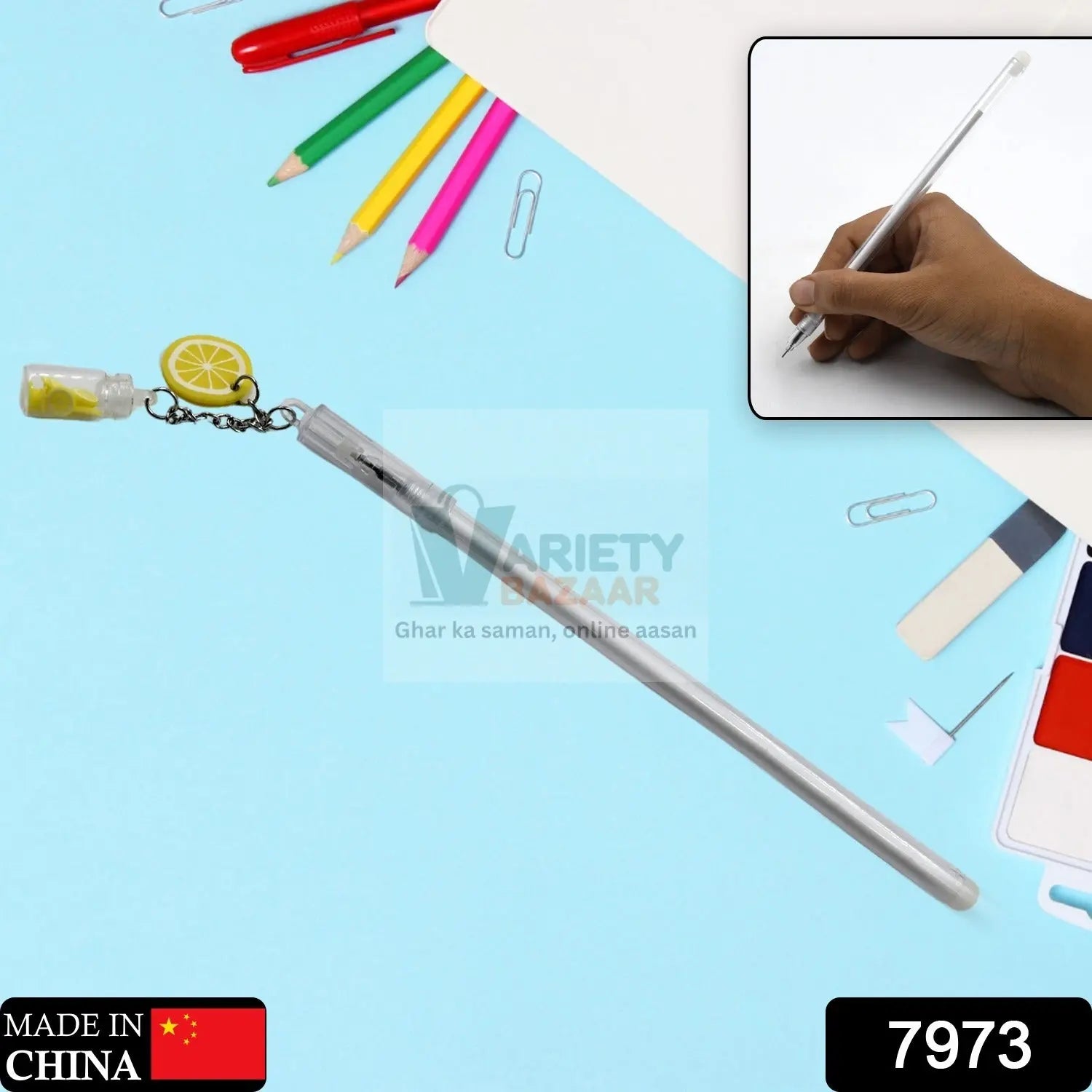 7973 PEN FOR SCHOOL STATIONERY GIFT FOR KIDS, BIRTHDAY RETURN GIFT, PEN FOR OFFICE, SCHOOL STATIONERY ITEMS FOR KIDS. Travel Sahayak