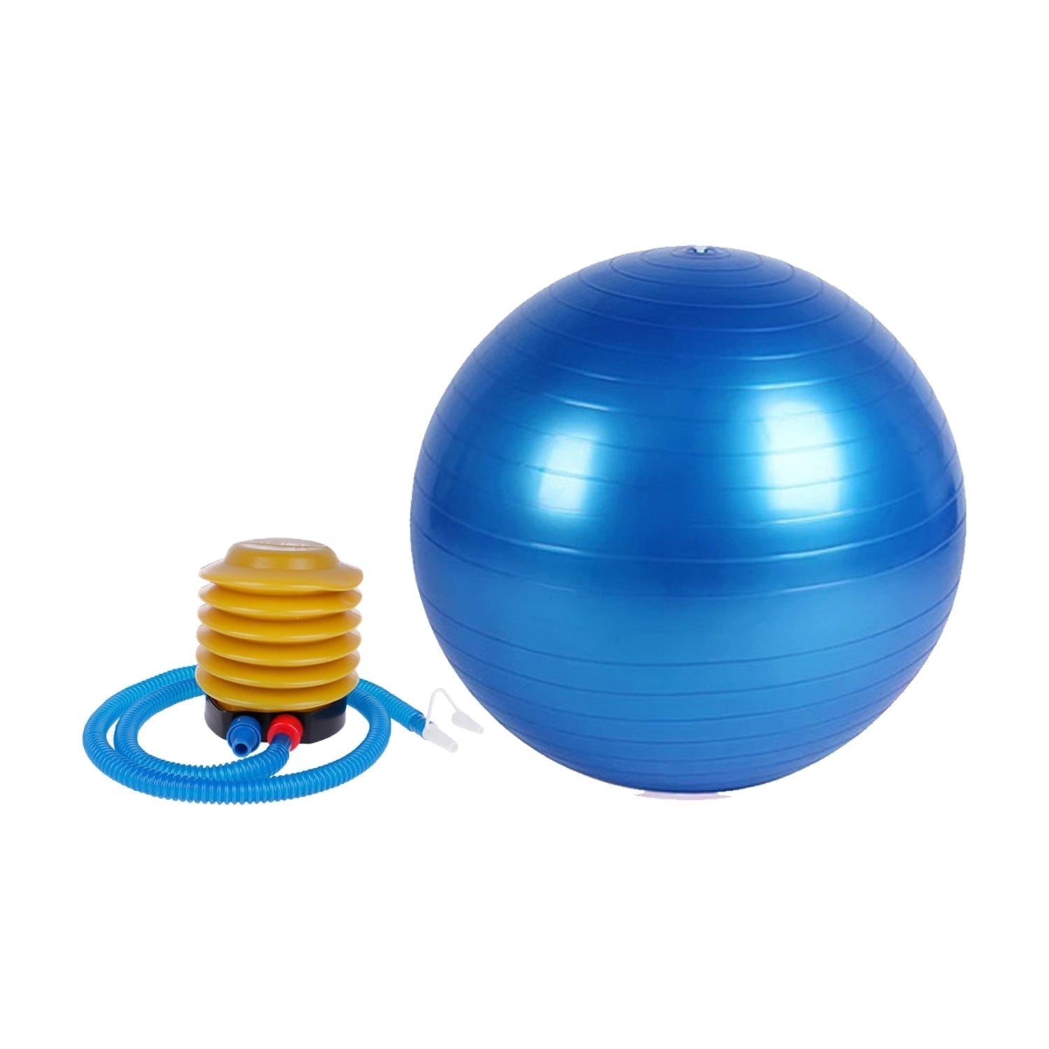 Heavy Duty Gym Ball Non-Slip Stability Ball with Foot Pump for Total Body Fitness Variety Bazaar