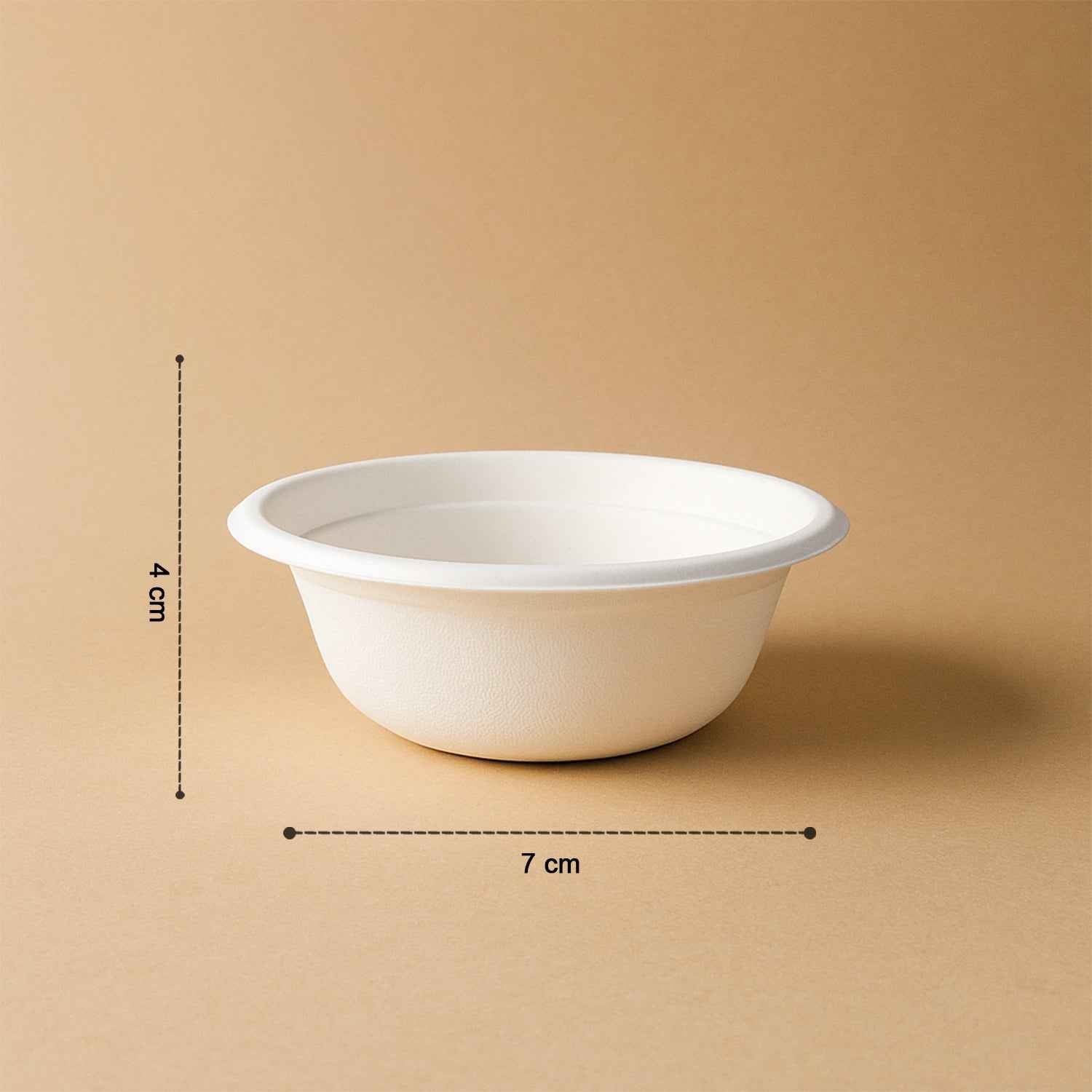 Freshee 240 Ml Compostable Bagasse Bow (10 Pc)
