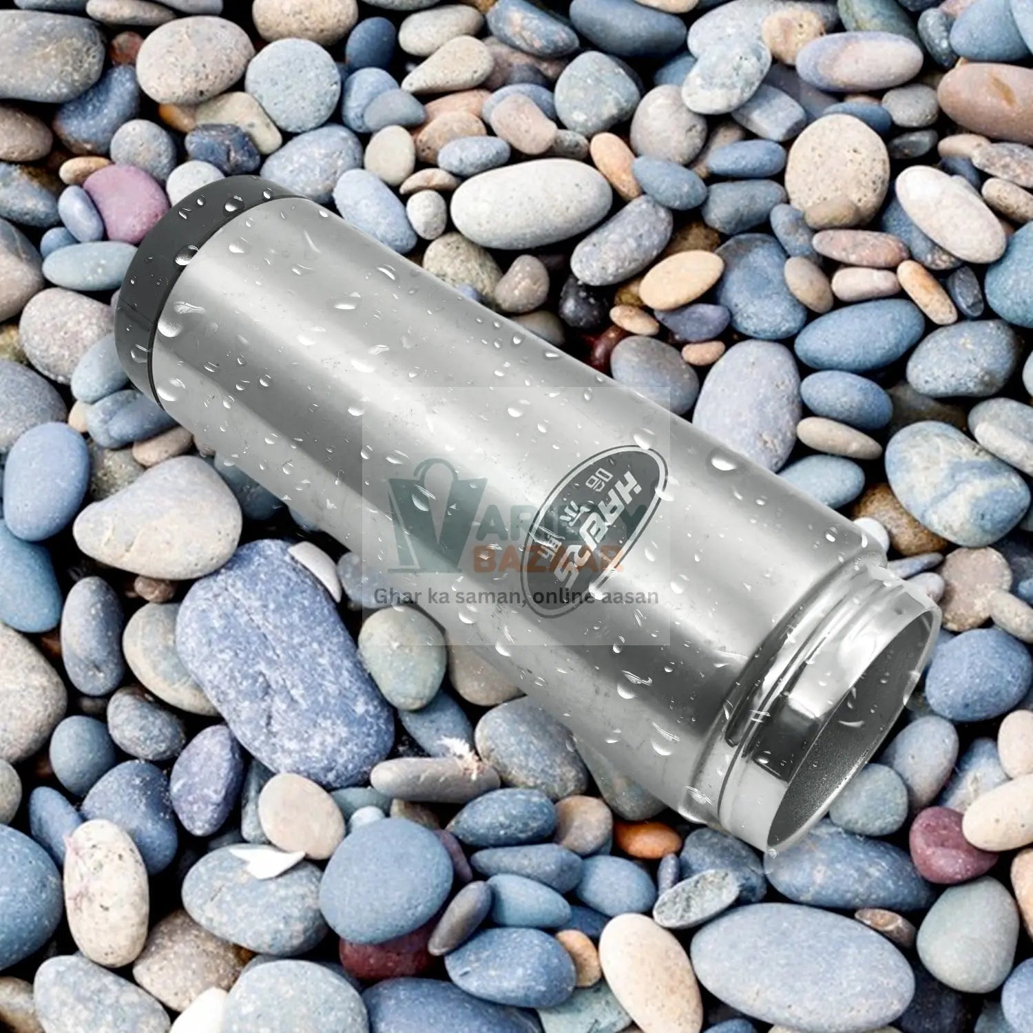 8376 Stainless Steel Water Bottle, Fridge Water Bottle, Stainless Steel Vacuum Cup, Leak Proof, Rust Proof, Cold & Hot Thermos steel Bottle| Leak Proof | Office Bottle | Gym | Home | Kitchen | Hiking | Trekking | Travel Bottle (450 ML Approx) Travel Sahayak
