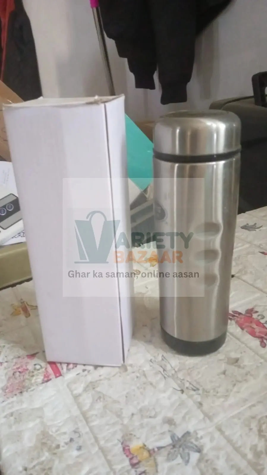 8376 Stainless Steel Water Bottle, Fridge Water Bottle, Stainless Steel Vacuum Cup, Leak Proof, Rust Proof, Cold & Hot Thermos steel Bottle| Leak Proof | Office Bottle | Gym | Home | Kitchen | Hiking | Trekking | Travel Bottle (450 ML Approx) Travel Sahayak