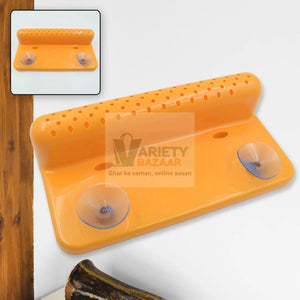 8887 MULTI FUNCTIONAL DRAINER SHELF SINK STORAGE HOLDER Sink Colander Strainer Basket (1 Pc) Travel Sahayak