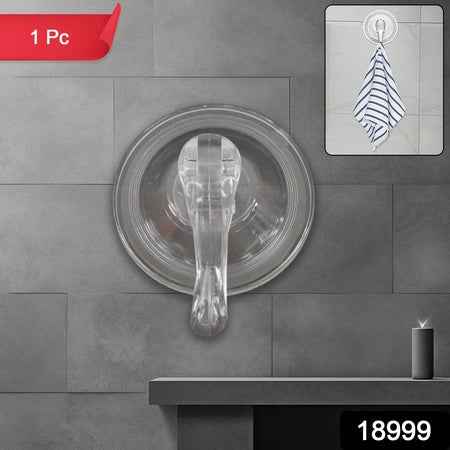 Plastic Suction Cup Hook (1 Pc)