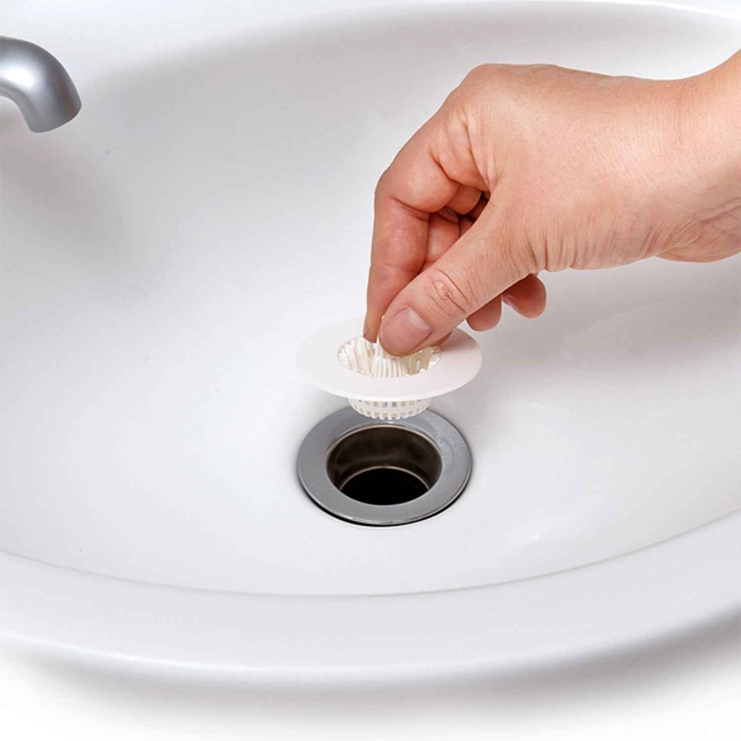 5 Pcs Multipurpose Sink Drain Hair Catcher  Strainer Filter (3045 Mm)