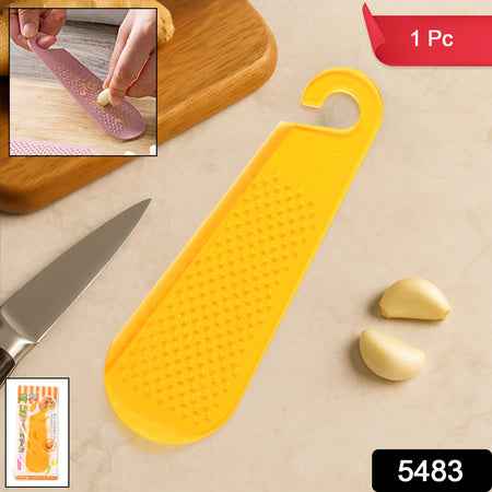 Multipurpose Garlic And Ginger Grater Peeler Tool With Hanging Hook  1 Pc
