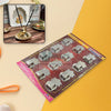 9415 Stainless Steel Agarbatti Stand, Agarbatti Holder Stand self Adhesive Wall Mounted Stand Wall Hook, Capacity to hold 3 AGARBATTI - Pack of 12 Hooks Travel Sahayak