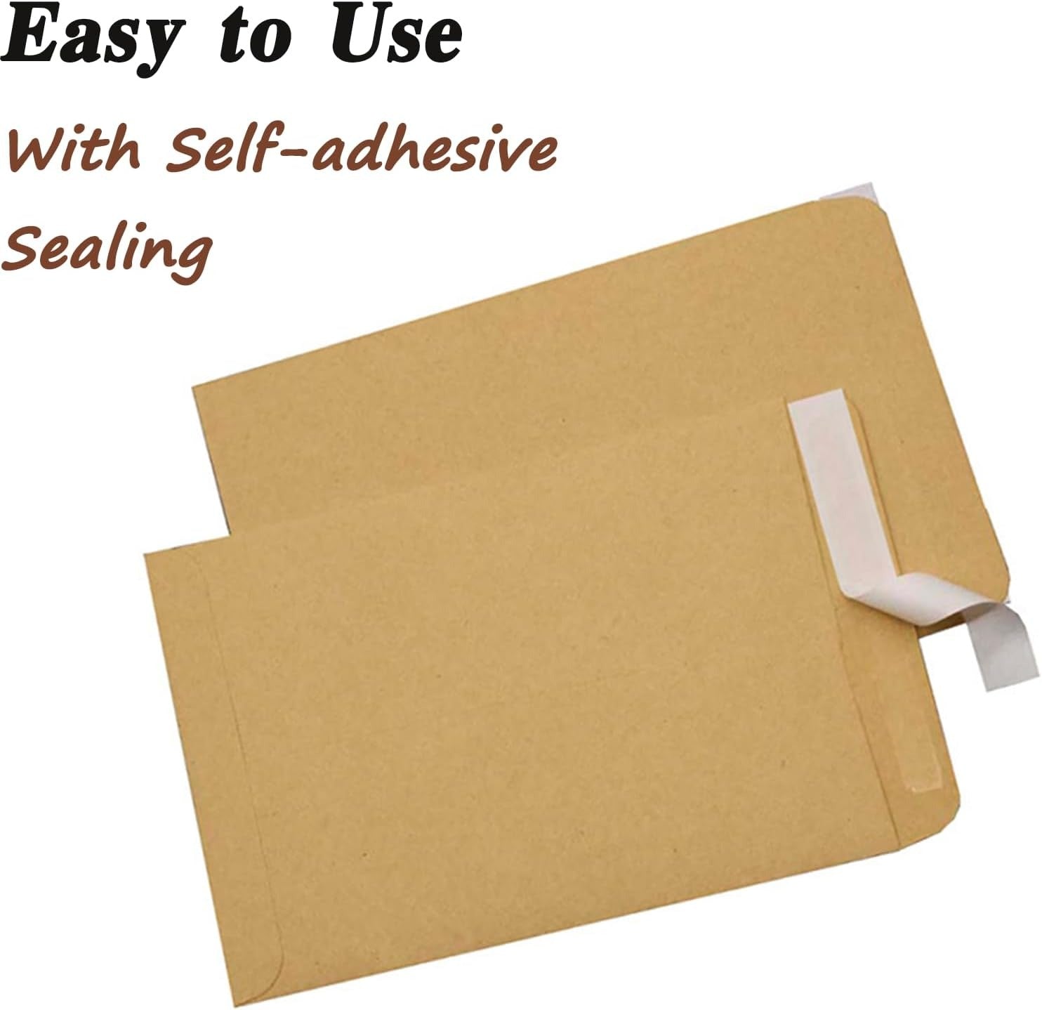 Brown Kraft Envelope for Invitations & Office Use (1 Pc, 16x14 Inch)