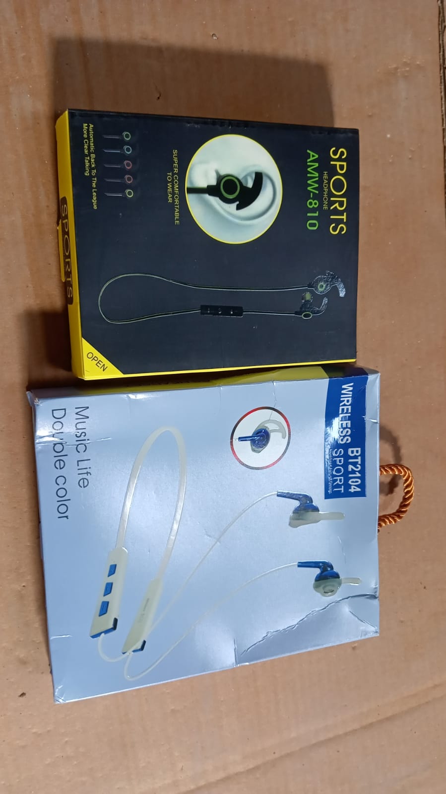 6394 Wireless Bluetooth in-Ear Headphones with Mic, Wireless Stereo Sports Headset with Dynamic bass Travel Sahayak