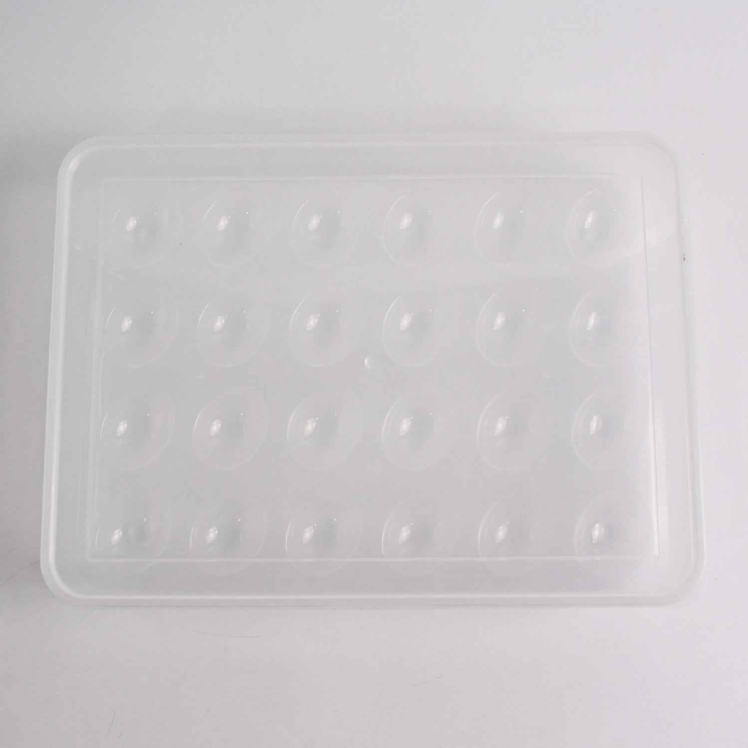 Plastic Egg Storage Container Holder For Refrigerator Egg Tray Holds 24 Eggs (1 Pc)