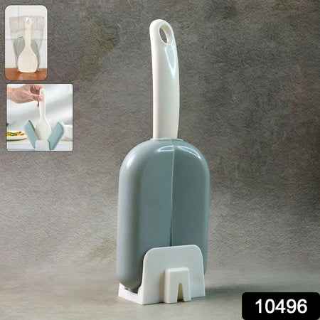 Automatic Open  Close Kitchen Rice Spoon Holder With Dust Cover