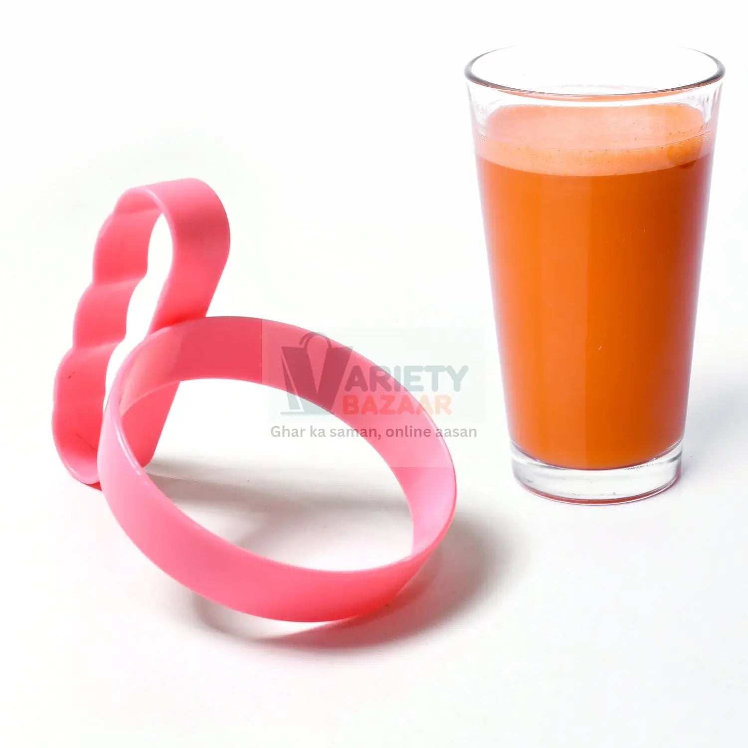 Anti-Slip Plastic Tumbler Handle – Lightweight Cupholder Grip (1 Pc) Variety Bazaar