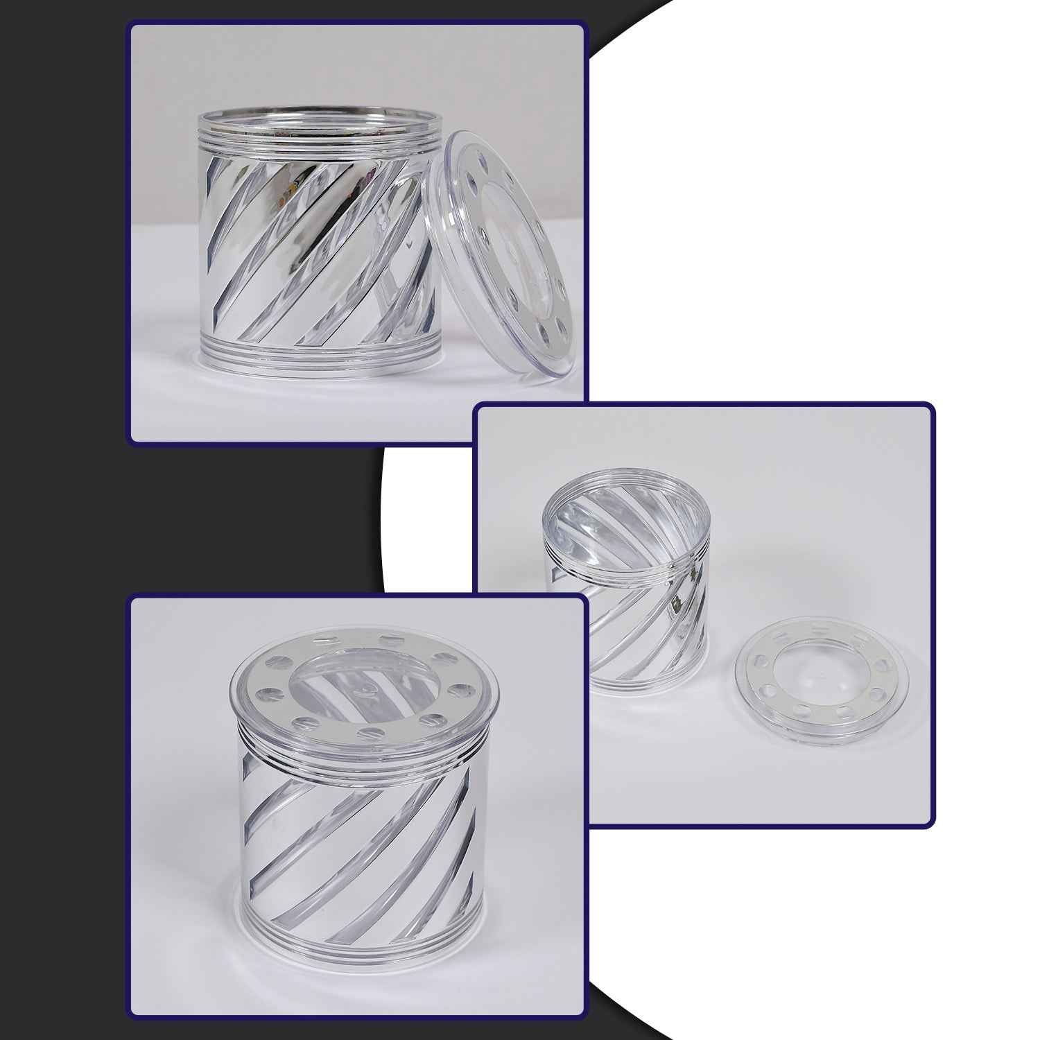 5271 Dry Fruit Container  Storage Box  Airtight Container For Home  Kitchen Use ( 750 Ml )