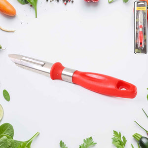 Multipurpose 2-in-1 Stainless Steel Knife  Peeler (1 Pc)