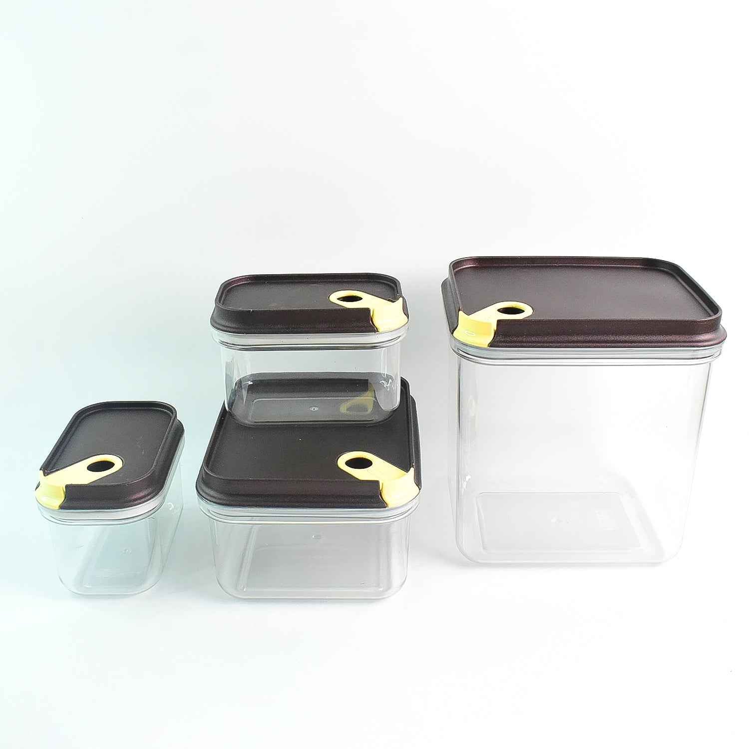 Ritu Push N Lock Airtight Food Storage Container Set (4 Pc)