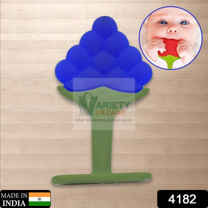 Baby Silicone Teether, Fruit Teether for Toddlers,100% Food Grade Silicone Teether, Non-Toxic & Latex Free Suitable for Kids Above 3 Months (1 Pc ) Travel Sahayak