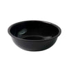 Plastic 6 Inch Black Round Deep Serving Bowl (1 Pc)
