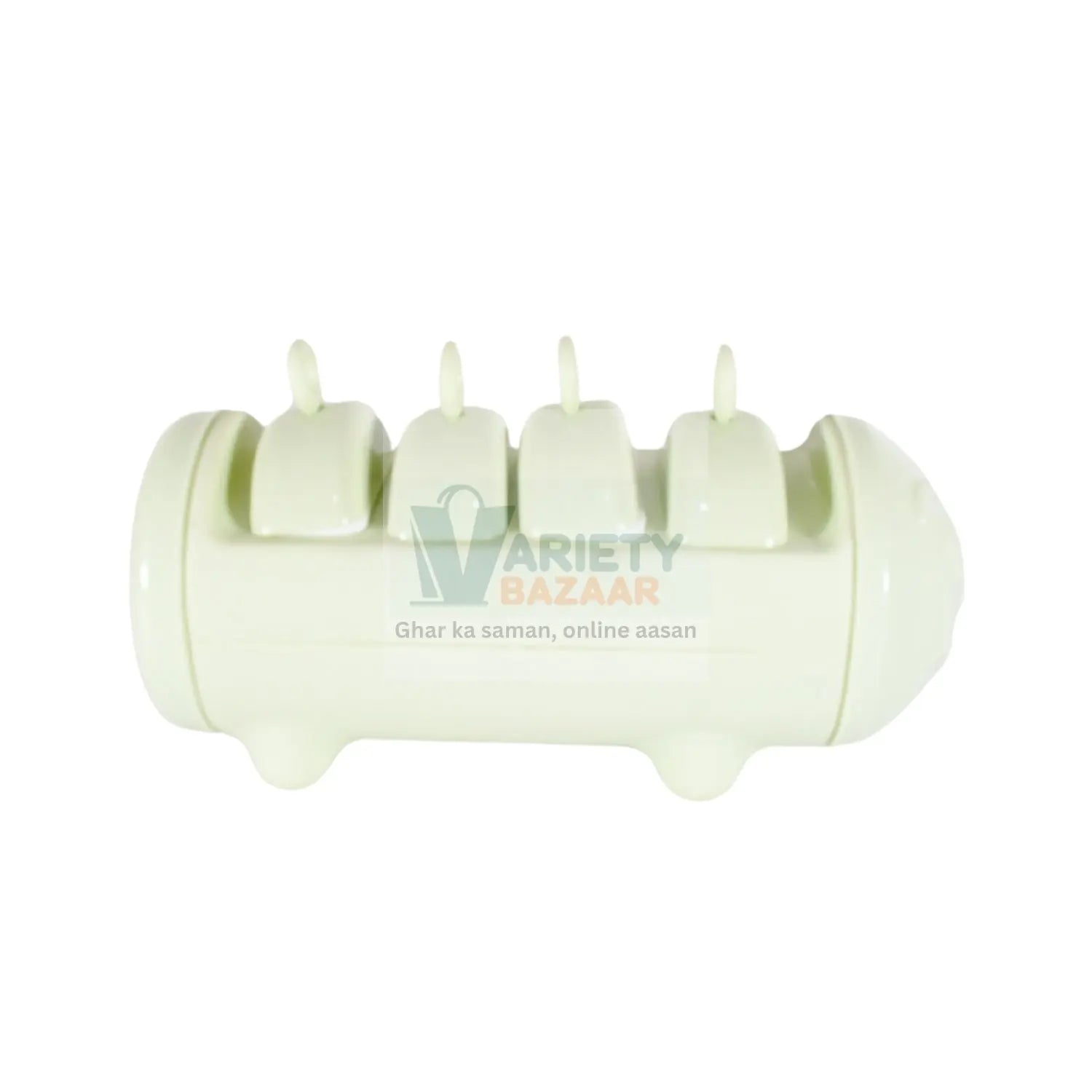 Cartoon Ice Candy Mold – 4-Cup Multicolor Set (1 Pc) Variety Bazaar