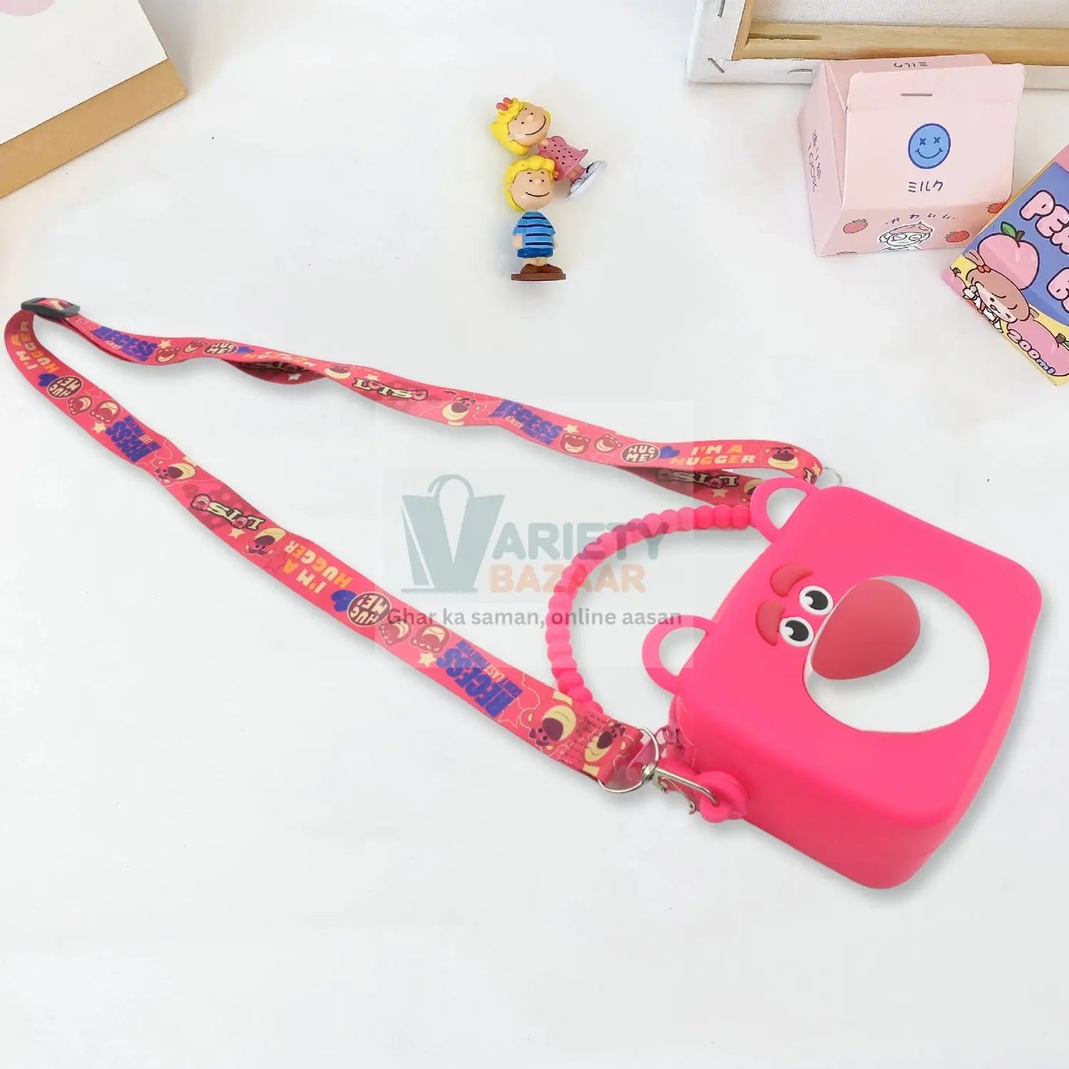 Cute Cartoon Girls' Backpack, Shoulder Bag / Purse, Portable, Mini Silicone Handbag Girls, Children's Bag / Purse for For Girls Women, Gift Girls Bag Accessories (1 Pc ) travel sahayak