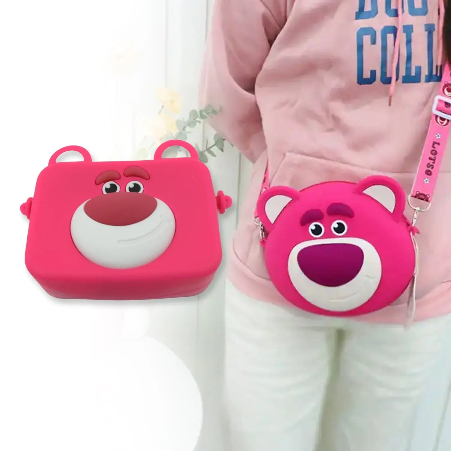 Cute Cartoon Girls' Backpack, Shoulder Bag / Purse, Portable, Mini Silicone Handbag Girls, Children's Bag / Purse for For Girls Women, Gift Girls Bag Accessories (1 Pc ) travel sahayak