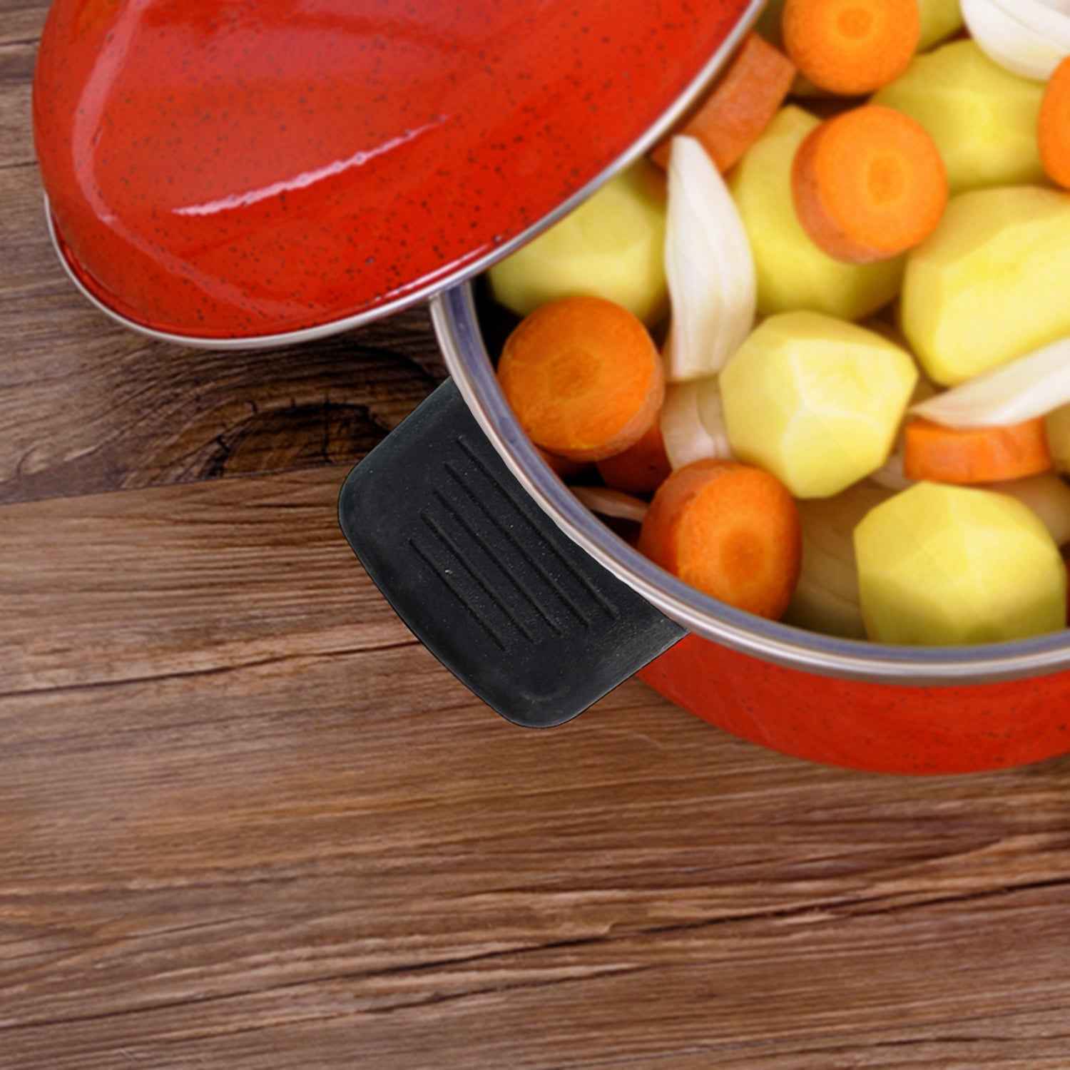 Premium Silicone Heat Resistant Pot Handle Cover For Cookware (1 Pc)