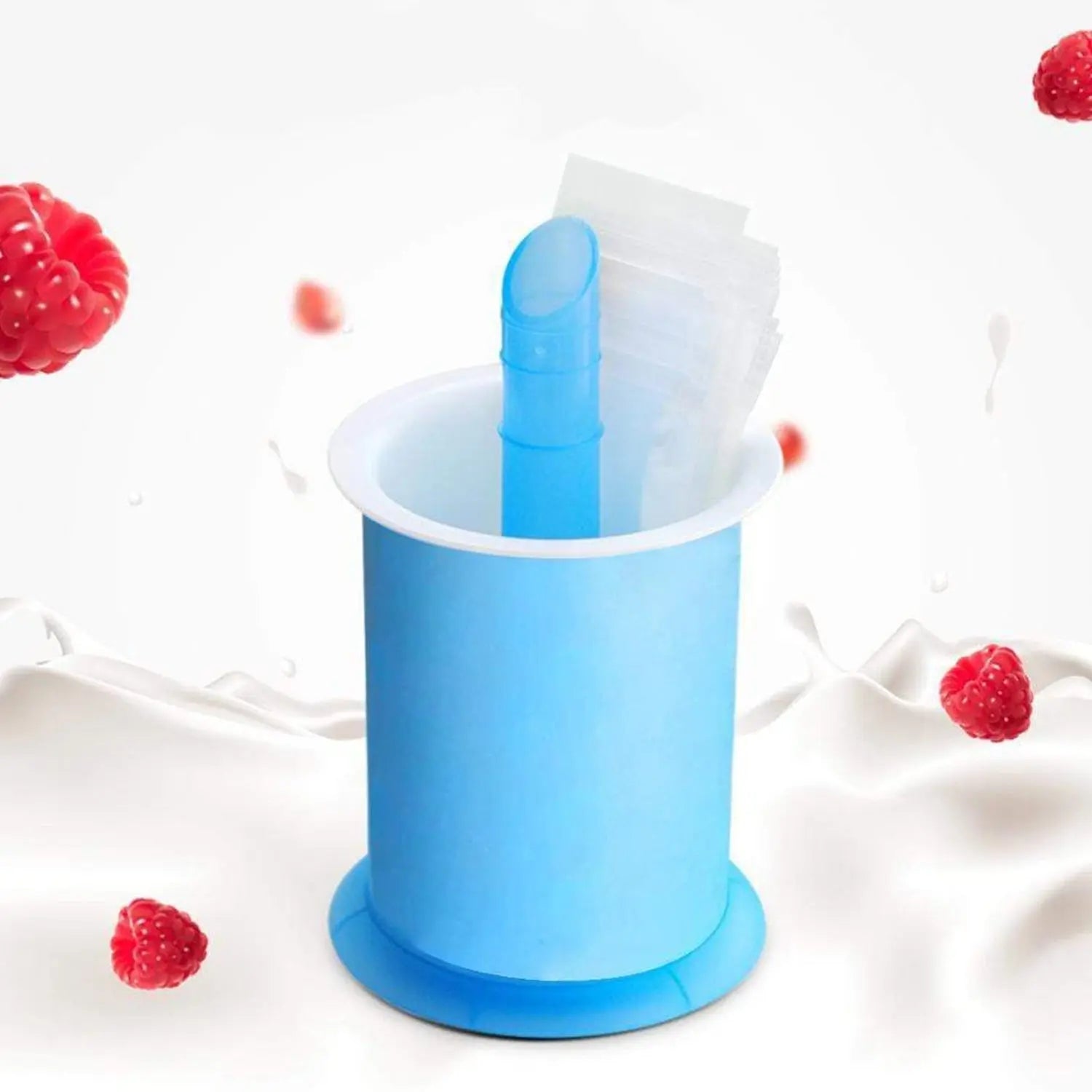 DIY Manual Popsicle Maker – Reusable Ice Cream Mold (Approx 20 Pcs Packing Bag) Variety Bazaar