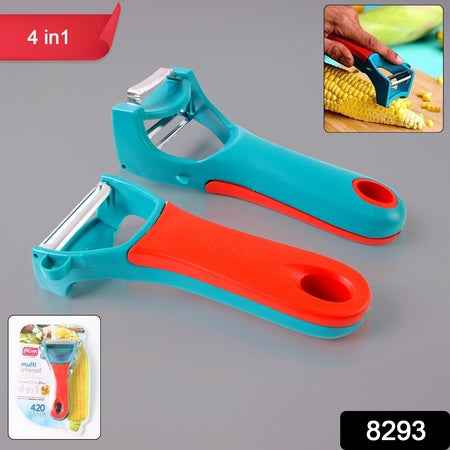 4-in-1 Multi-functional Vegetable  Fruit Peeler (1 Pc)