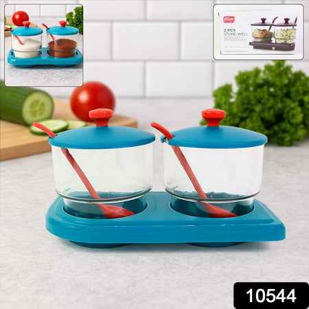 Supermom Storewell Multipurpose Spice And Condiment Container Set (2 Pc)