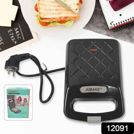 Sandwich Maker Makes Sandwich Non-stick Plates (1 Pc  500w)