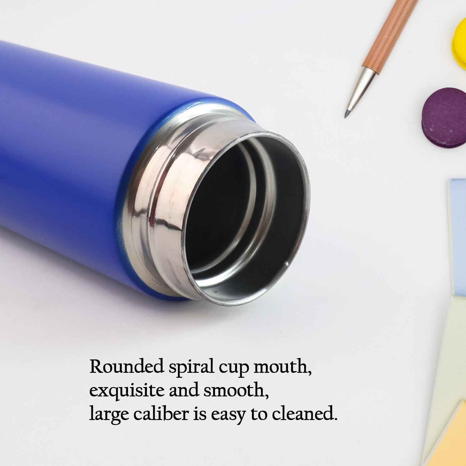 Blue Vacuum Insulated Water Bottle (1 Pc  500ml)