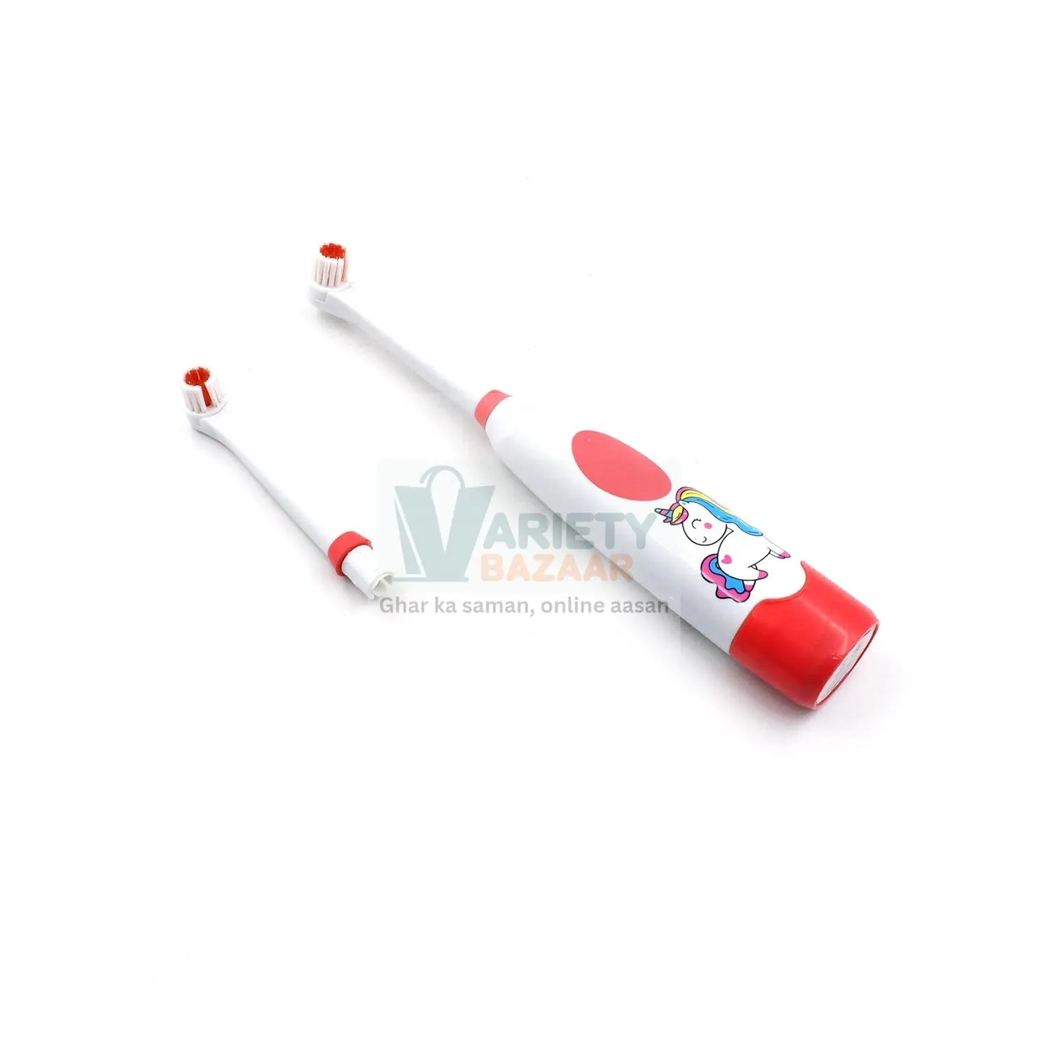 Electric Toothbrush for Kids and Adults Travel Portable Toothbrush With Extra 1 Brush Heads With 2 Battery Variety Bazaar