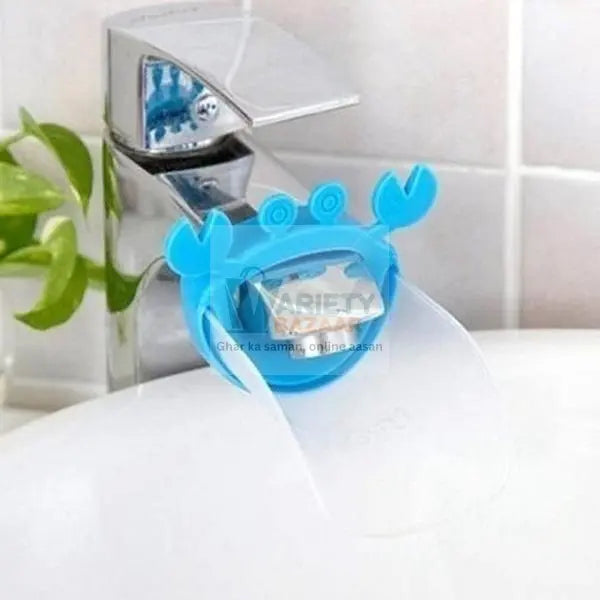Faucet Extender | Easy Use for Hand Washing for Kids, Toddlers, Babies and Children |  Silicone Sink  Handle Extender | Fun Hand-Washing Solution | Cute Duck Mouth Design Wash Helper Bathroom Sink for Babies and Children (1 Pc) Travel Sahayak