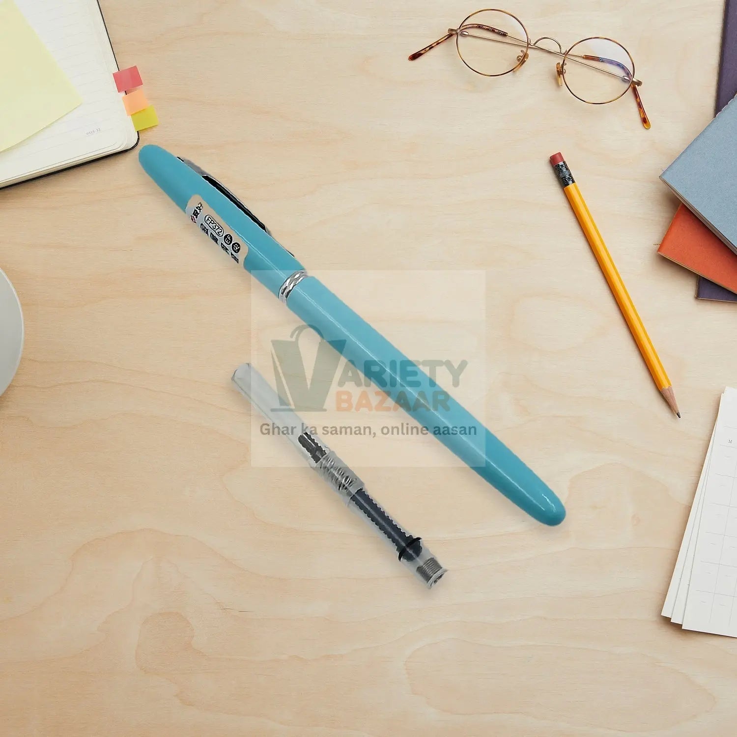 Fountain Pen, Fine Nib, Fountain Pens for Writing, Fountain Pens for Journaling, Luxury Fountain Pen, Calligraphy Fountain Pen 1 Pc Pen (ink Not Included) Variety Bazaar