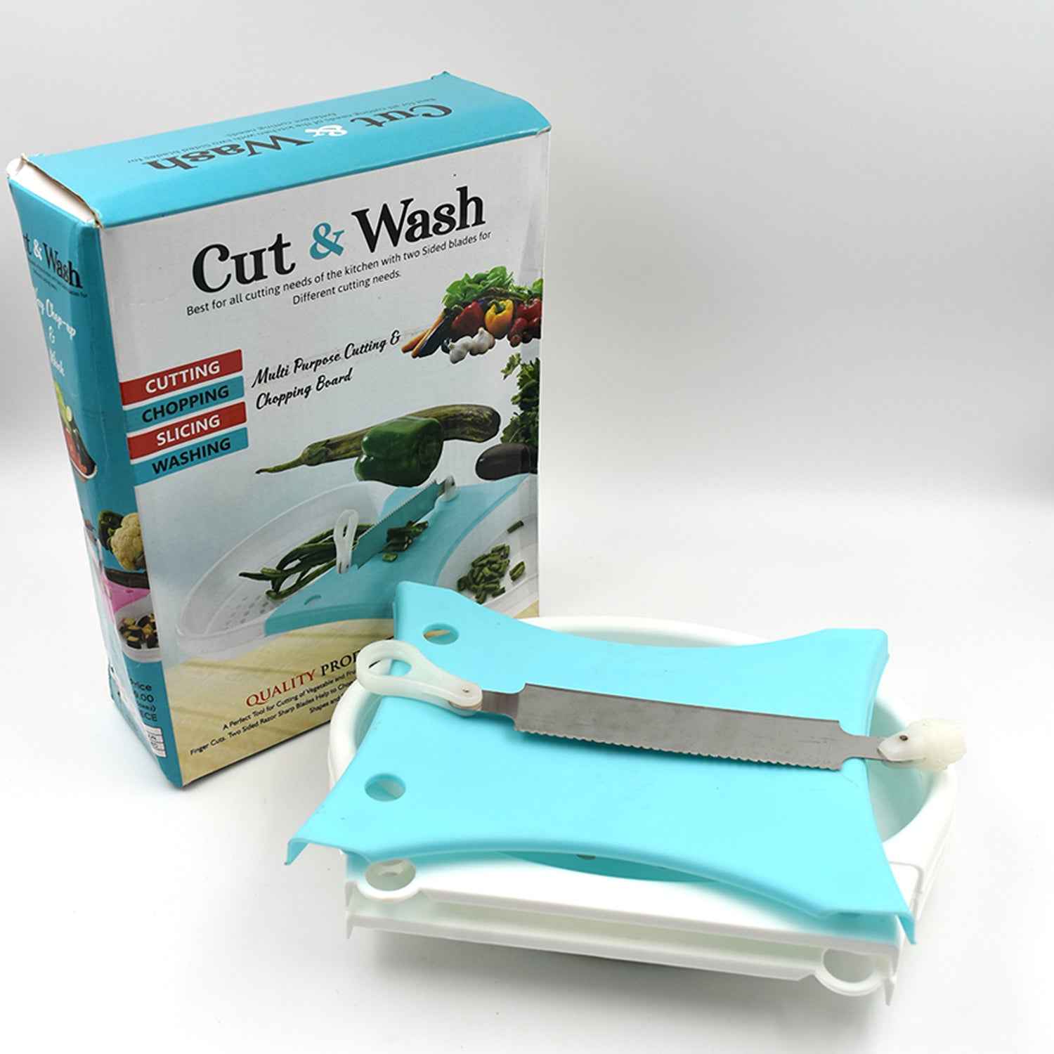 2693 Adjustable Cut N Wash Used In All Kinds Of Household And Kitchen Purposes For Cutting And Washing Simultaneously Of Vegetables And Fruits Etc.