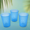 5560 Plastic Tumblers Lightweight Cups  Glass Reusable Drinking Cups Restaurant Cups Dishwasher Safe Beverage Tumblers Glasses For Kitchen Water Transparent Glasses 3 Pc Set