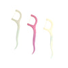 Portable dental floss picks for clean teeth.