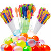 Holi Magic Water Balloons for Kids - 111 pcs (Multicolor) Variety Bazaar